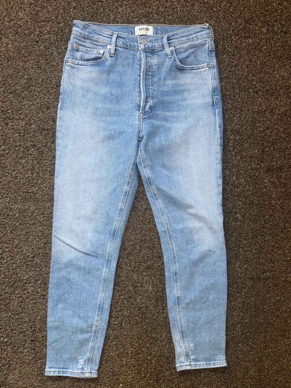 AGOLDE Nico High Rise Slim Fit Jeans